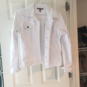 Women’s White Denim Jacket